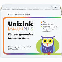 Unizink Immun Plus Kapseln 1 x 30 Stück
