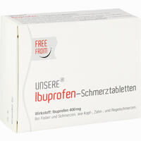 Unsere Ibuprofen- Schmerztabletten Filmtabletten 30 Stück