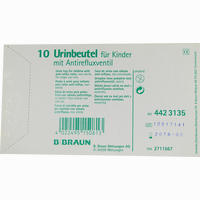 Urinbeutel für Kinder mit Antirefluxventil 10 Stück