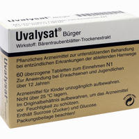 Uvalysat Bürger Dragees 60 Stück