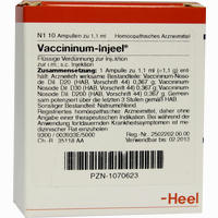Vaccininum- Injeel Ampullen 10 Stück