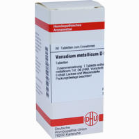 Vanadium Met D6 Tabletten 80 Stück