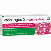 Vasologes S Homocystein Dragees 30 Stück