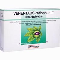 Venentabs- Ratiopharm Retardtabletten 20 Stück