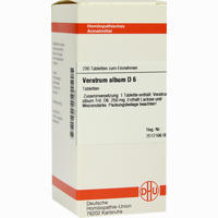 Veratrum Alb D6 Tabletten 200 Stück