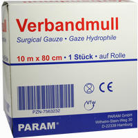 Verbandmull 10 M Gerollt 1 Packung