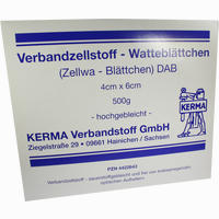 Verbandzellst Wattebl 4x6 500 g