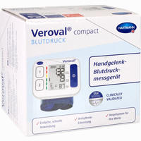 Veroval Compact Handgelenk- Blutdruckmessgerät 1 Stück