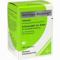 Vertigo Hennig Tabletten 180 Stück