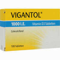 Vigantol 1000 I. E. Vitamin D3 Tabletten 100 Stück