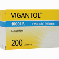 Vigantol 1000 I. E. Vitamin D3 Tabletten 200 Stück