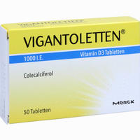 Vigantoletten 1000 I.e. Vitamin D3 Tabletten 50 Stück