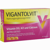 Vigantolvit Vitamin D3 K2 Calcium Filmtabletten 30 Stück