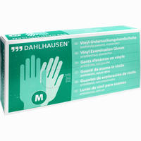 Vinyl Handschuh Ungepudert Gr. L Handschuhe Dahlhausen 100 Stück
