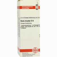 Viola Tricolor D6 Dilution 20 ml
