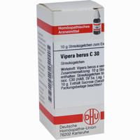 Vipera Berus C30 Globuli 10 g