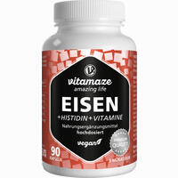 Vispura Eisen 20 Mg + Histidin + Vitamine C B9 B12 Kapseln 90 Stück