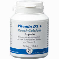 Vit.d3+coral- Calcium Kapseln 120 Stück