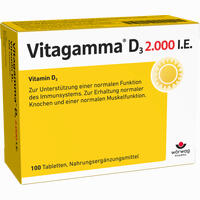 Vitagamma D3 2.000 I.e. Vitamin D3 Tabletten 100 Stück