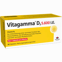 Vitagamma D3 5.600 I.e. Vitamin D3 Tabletten 50 Stück