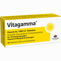 Vitagamma Vitamin D3 1000 I.e.tabletten 50 Stück