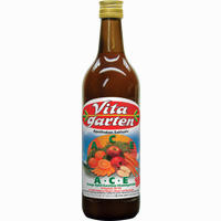 Vitagarten A C E Vitamingetränk Apfel- Orange- Karotte Saft 750 ml