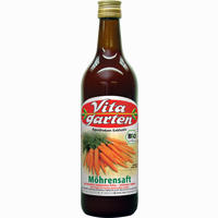 Vitagarten Möhrensaft Bio 750 ml