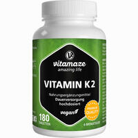 Vitamaze Vitamin K2 Tabletten 180 Stück