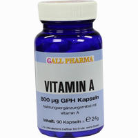 Vitamin A 800ug Gph Kapseln 90 Stück