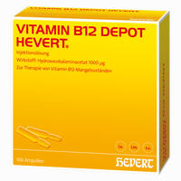 Vitamin B 12 Depot Hevert Ampullen 100 Stück