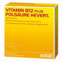 Vitamin B 12 Folsaeure Hevert Amp. - Paare 100x2 ml