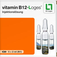 Vitamin B 12- Loges Injektionslösung Ampullen 5 x 2 ml