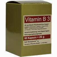 Vitamin B 3 Kapseln 60 Stück