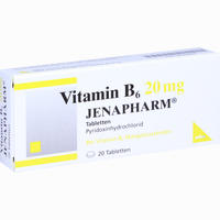 Vitamin B 6 20mg Jenapharm Tabletten 20 Stück