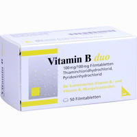 Vitamin B Duo Filmtabletten 50 Stück