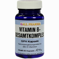 Vitamin B- Gesamtkomplex Kapseln 60 Stück