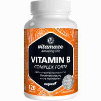 Vitamin B- Komplex Extra Hochdosiert Vispura Tabletten 120 Stück