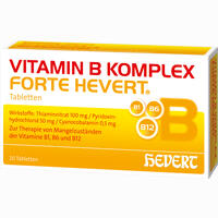 Vitamin B- Komplex Forte Hevert Tabletten 20 Stück