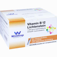 Vitamin B12 1000ug Lichten Ampullen 100 x 1 ml