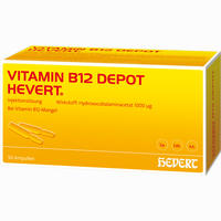 Vitamin B12 Depot Hevert Ampullen 50 Stück