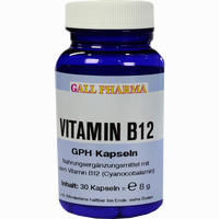 Vitamin B12 Gph 3ug Kapseln 30 Stück