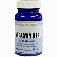 Vitamin B12 Gph 3ug Kapseln 60 Stück