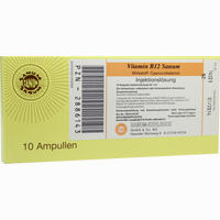 Vitamin B12 Sanum Injektionslösung 10 x 1 ml