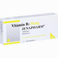 Vitamin B2 10mg Jenapharm Tabletten 20 Stück