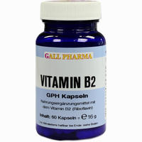 Vitamin B2 Gph 1.6mg Kapseln 60 Stück