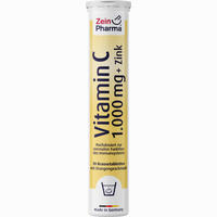 Vitamin C 1000 Mg + Zink Brausetabletten 20 Stück