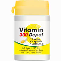 Vitamin C 300 Depot + Zink + Histidin + D Kapseln 60 Stück
