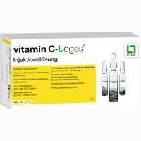 Vitamin C- Loges 5ml Injektionslösung 50 x 5 ml