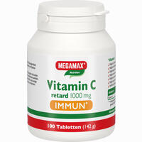 Vitamin C Retard 1.000 Mg Immun Megamax Filmtabletten 100 Stück