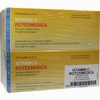 Vitamin C Rotexmedica Ampullen 100 x 5 ml